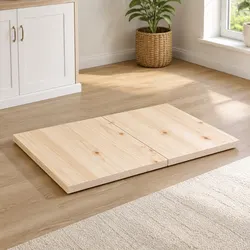Rectangular Pine Wood Table Top 70x35cm - Durable & Stylish