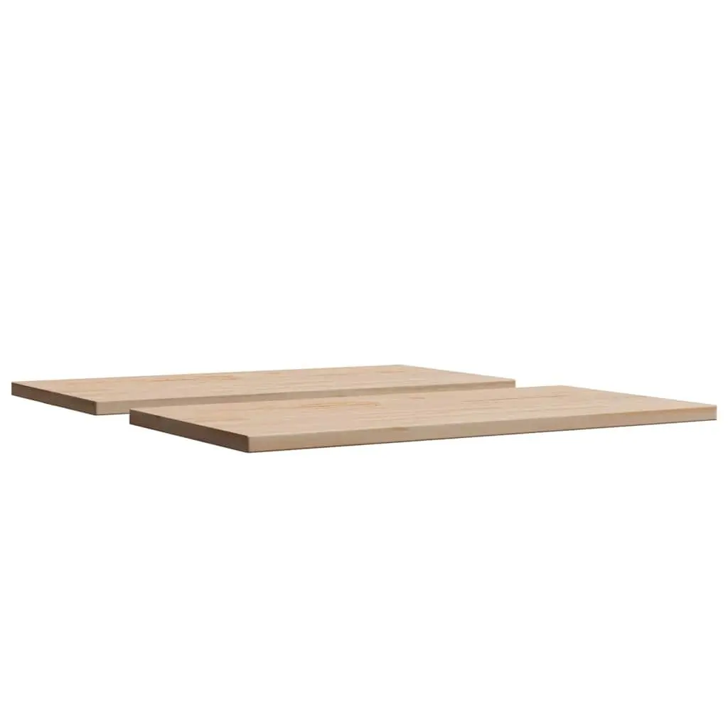 Rectangular Wooden Table Top 70x35cm Pine Wood Dining Desk Surface Replacement