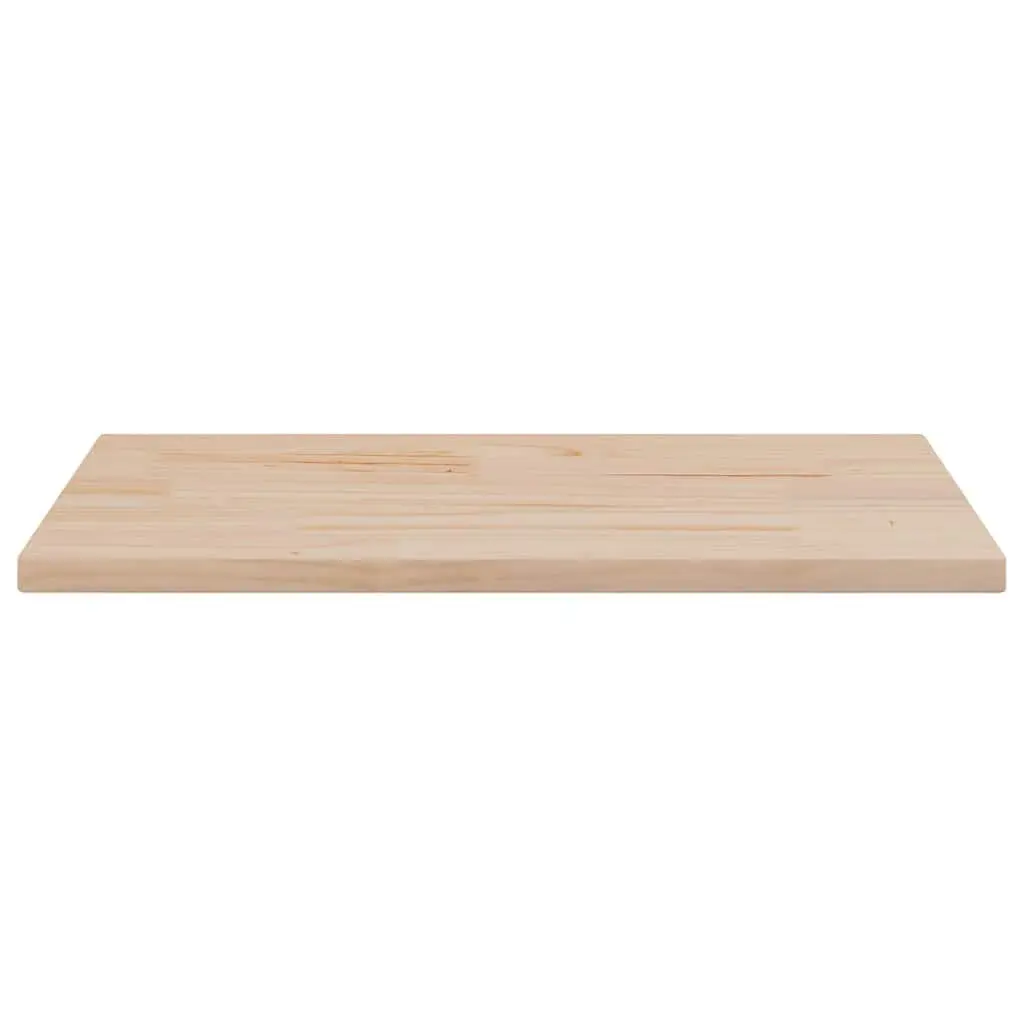 Rectangular Wooden Table Top 90x45cm Solid Pine Wood Dining Replacement Surface