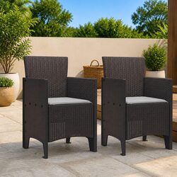 Specifications of Brown Garden Chair Set 2 pcs