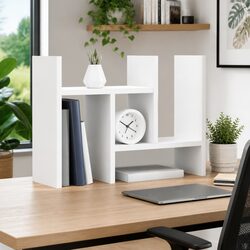 Desk Organiser Specifications: 34.5x15.5x35.5 cm White
