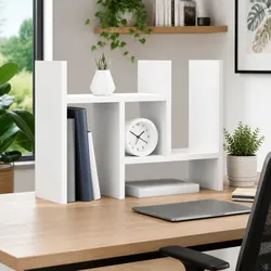 Desk Organiser Specifications: 34.5x15.5x35.5 cm White