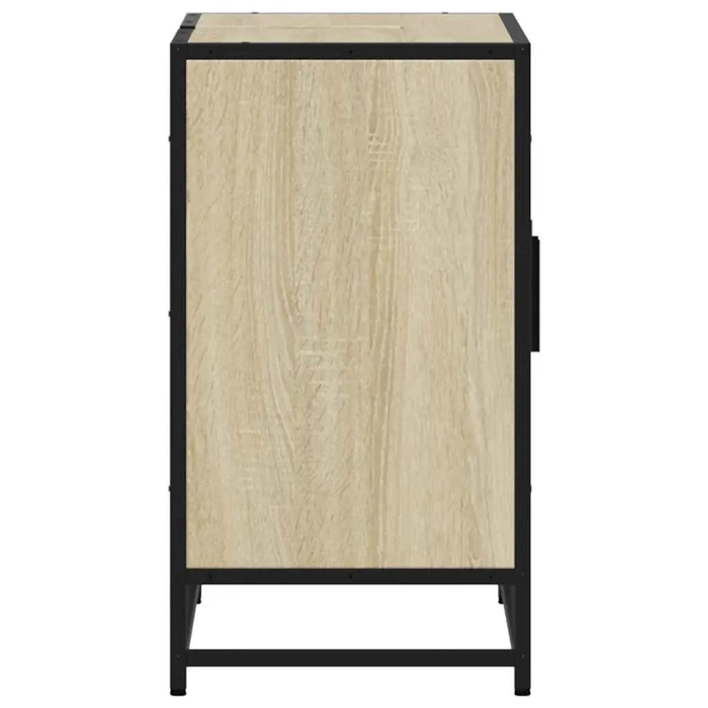Bathroom Sink Cabinet for Bathroom Storage Engineered Wood Sonoma Oak Brown 90x33x60cm