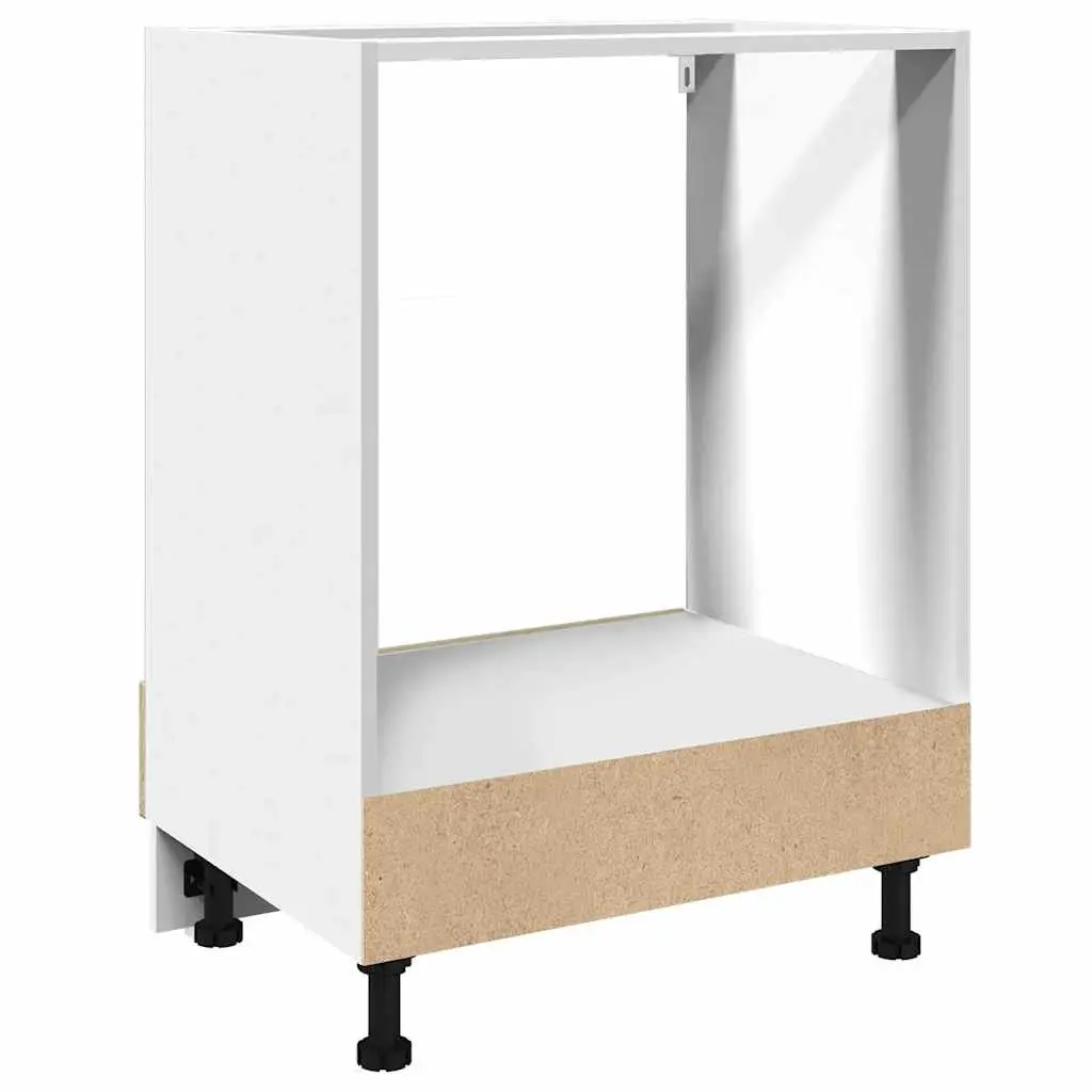 60x46x81.5cm Brown Engineered Wood Oven Storage Unit