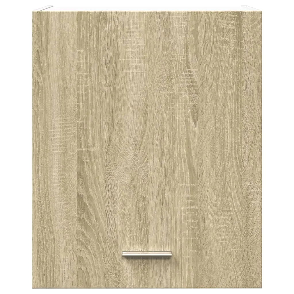50x31x60cm Wall Mounted Kitchen Storage Cabinet in Brown