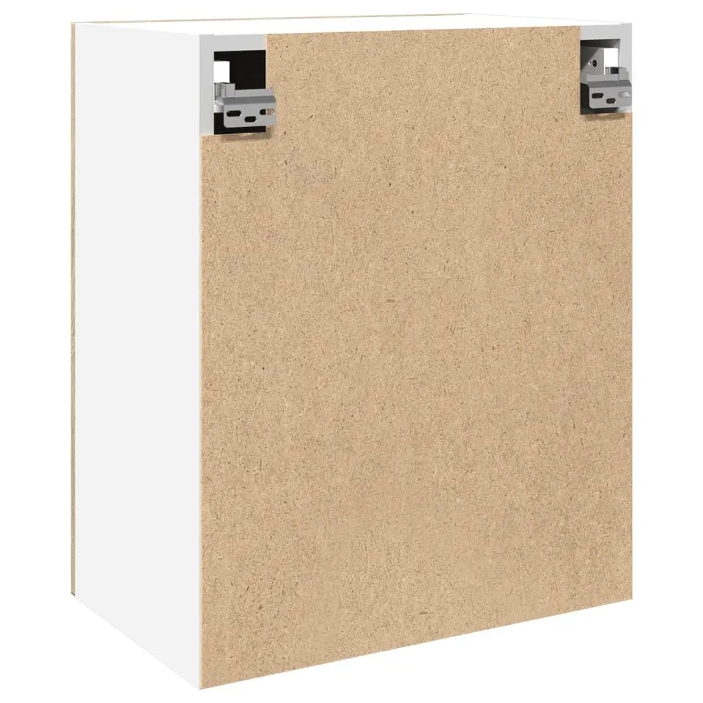 50x31x60cm Wall Mounted Kitchen Storage Cabinet in Brown