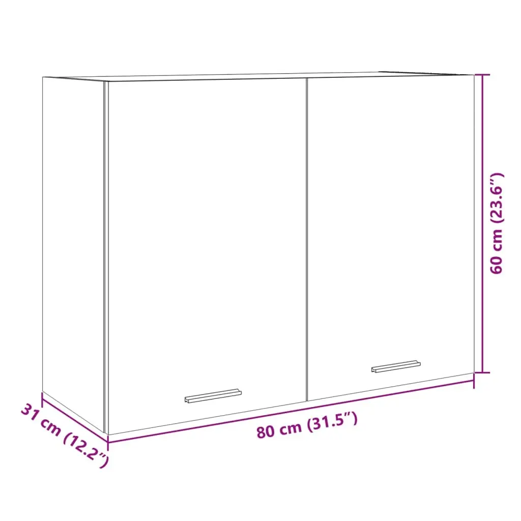 Wall-Mounted Hanging Kitchen Cabinet