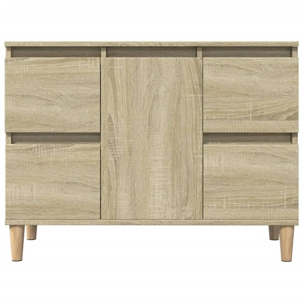 Bathroom Sink Cabinet Brown Vanity Unit 80x33x60cm