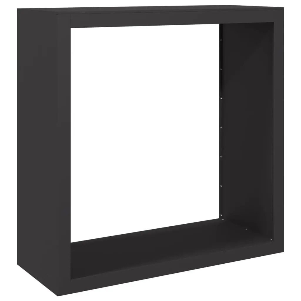 Firewood Rack Log Storage Steel 100x40x100cm Fireplace Wood Holder