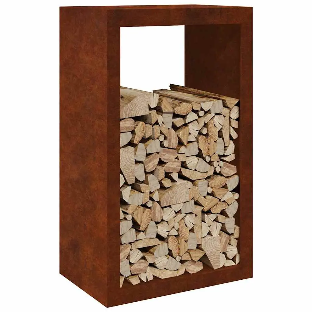 Firewood Rack Log Storage Holder Garden 60x40x100cm