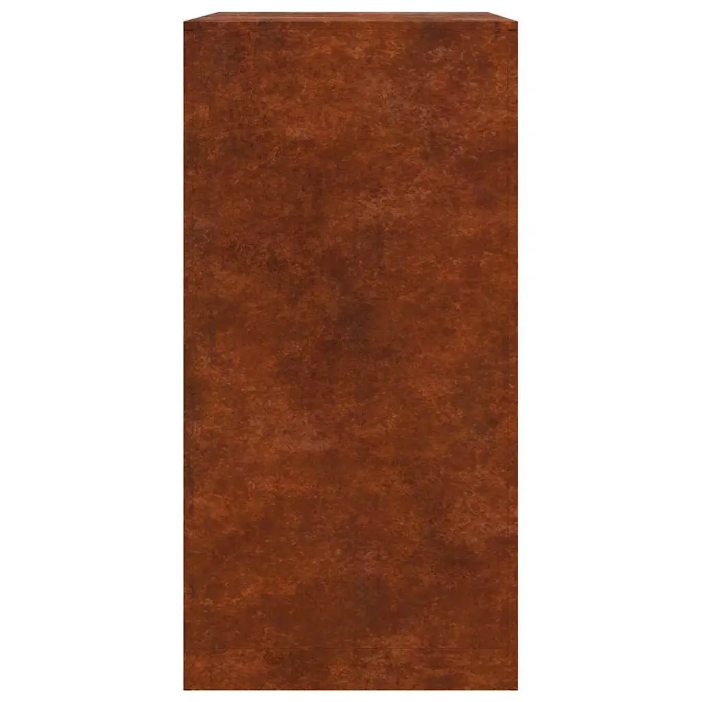Firewood Rack Log Storage Holder Weathering Steel Outdoor Fireplace Wood Stand