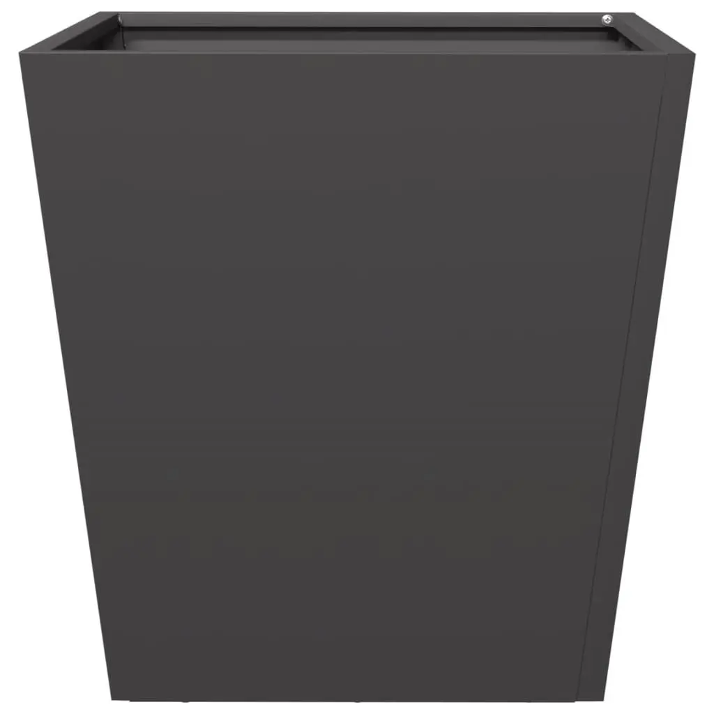 Black Steel Garden Planter Box 40x40x40cm
