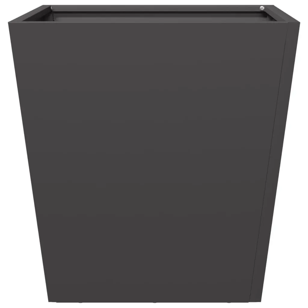 Black Steel Garden Planter Box 40x40x40cm