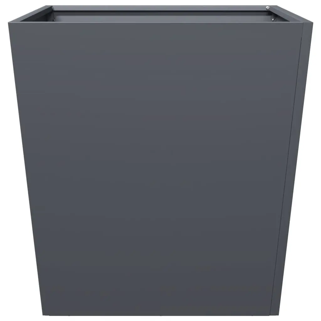 Garden Planter Outdoor Use Steel 50x50x50 cm