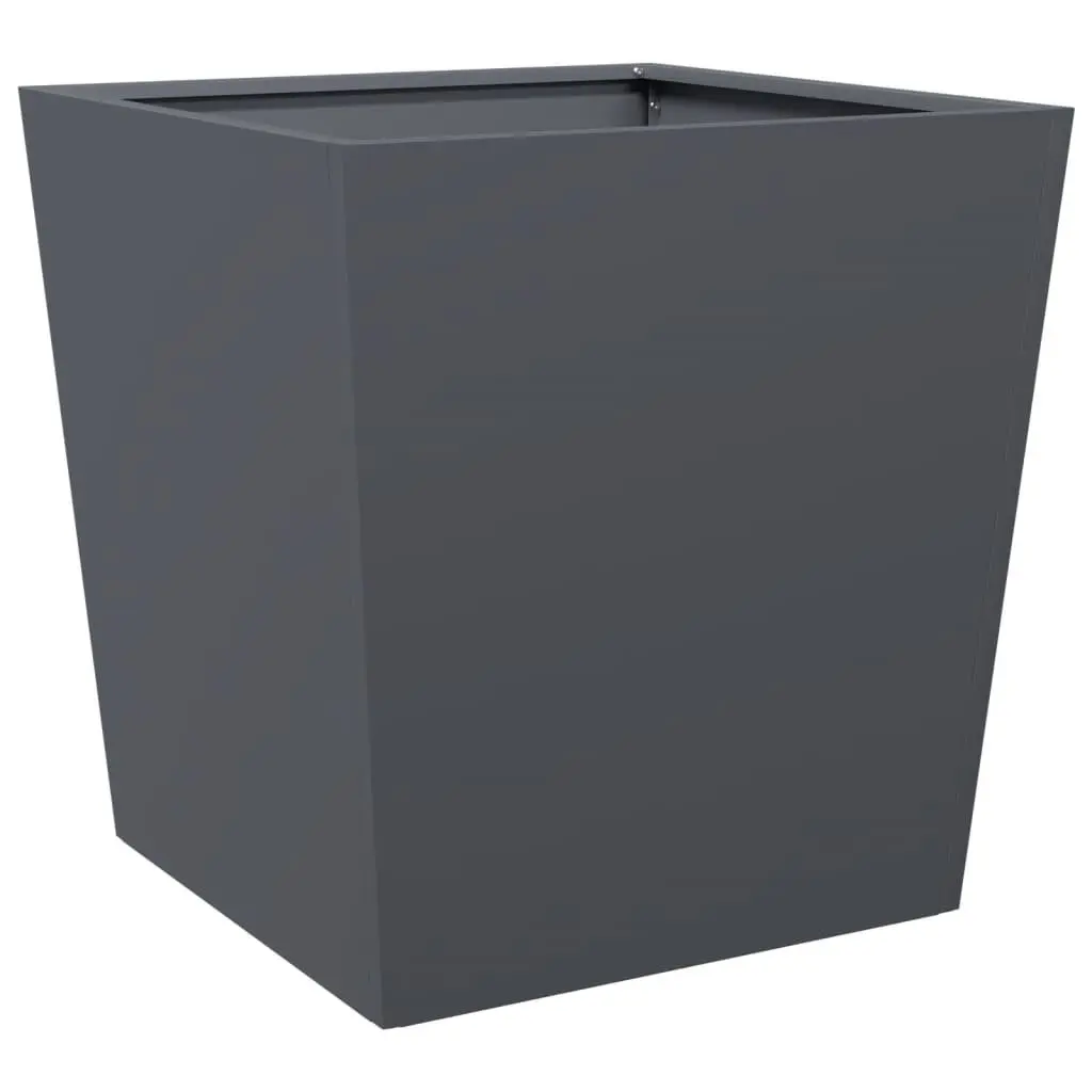 Garden Planter Outdoor Use Steel 50x50x50 cm