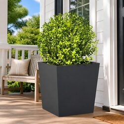 Garden Planters 50x50x50 cm Steel, 2 pcs Anthracite