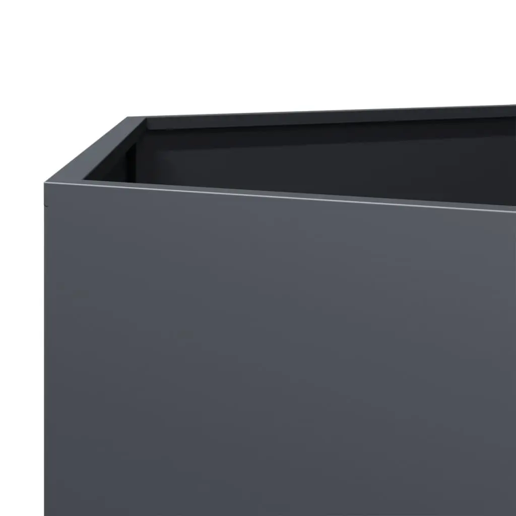 Anthracite Hexagon Garden Planters 2 pcs
