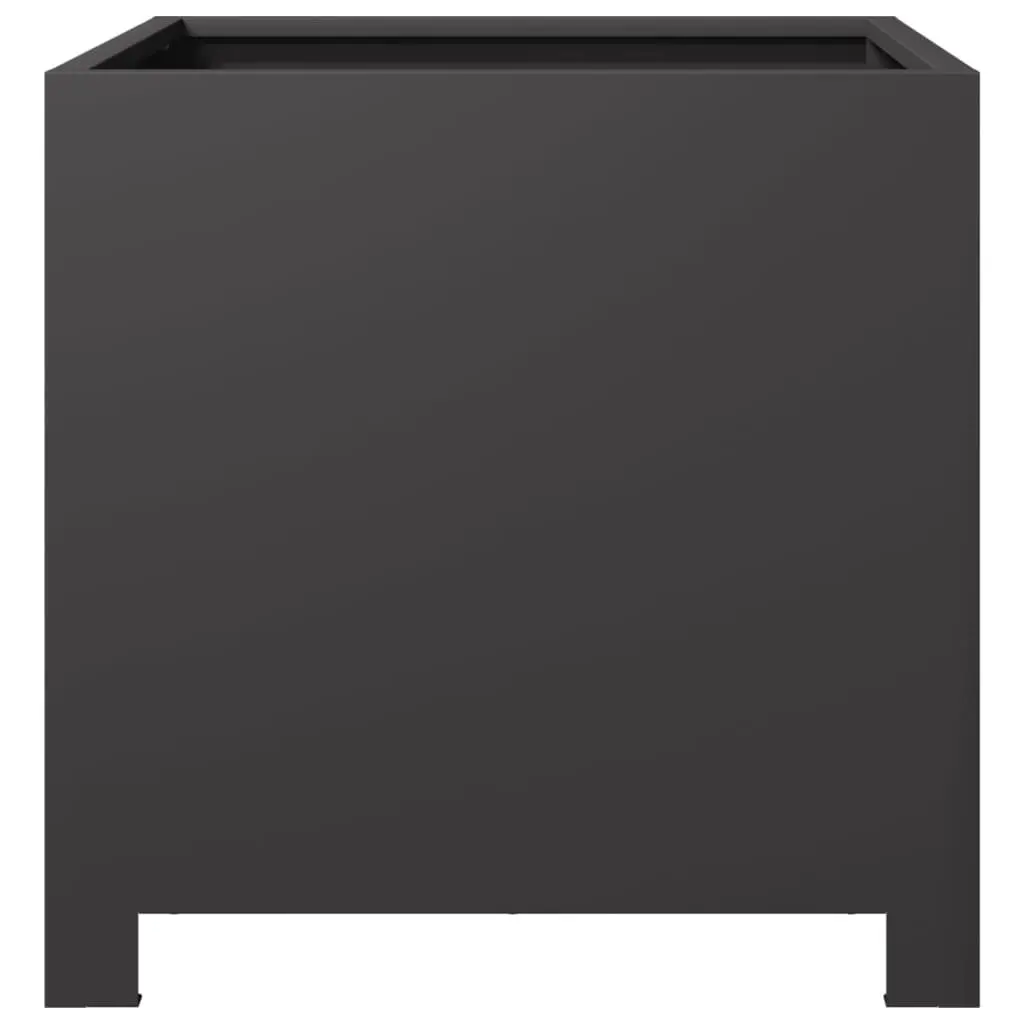 Garden Planters Outdoor 40x40x40 cm Black 2 Piece