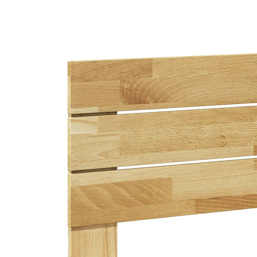 Headboard Bedroom Furniture Solid Wood Oak Brown 180 cm Back Support