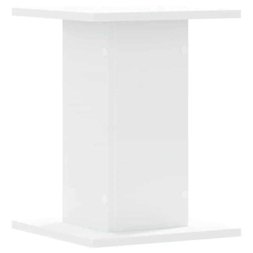 White Speaker Stands Pair 30x30x40 cm