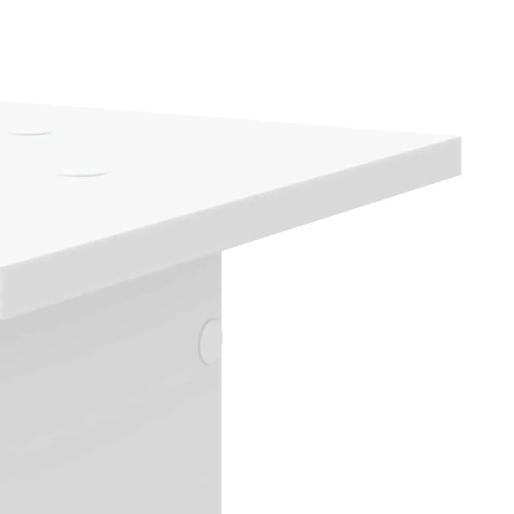 White Speaker Stands Pair 30x30x40 cm