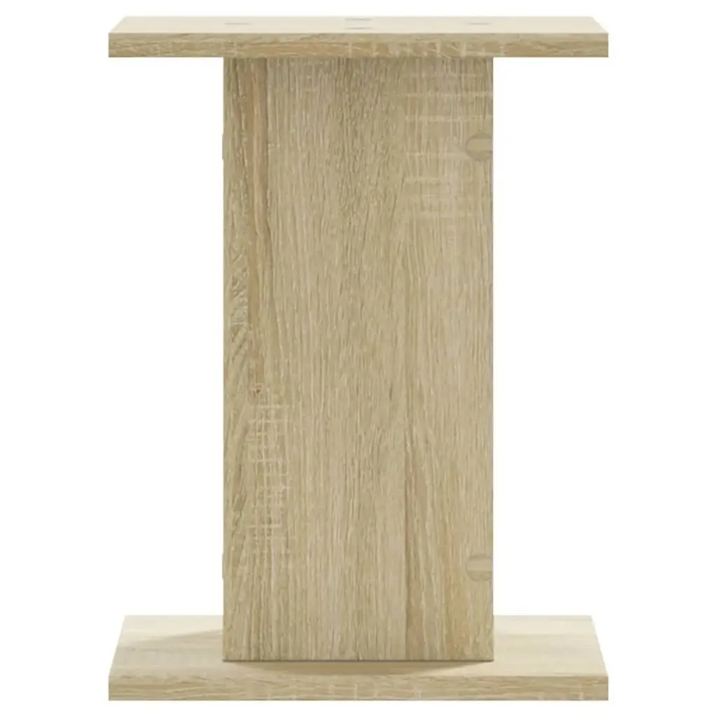 Speaker Stands for Home Entertainment 30x30x40 cm Brown Engineered Wood
