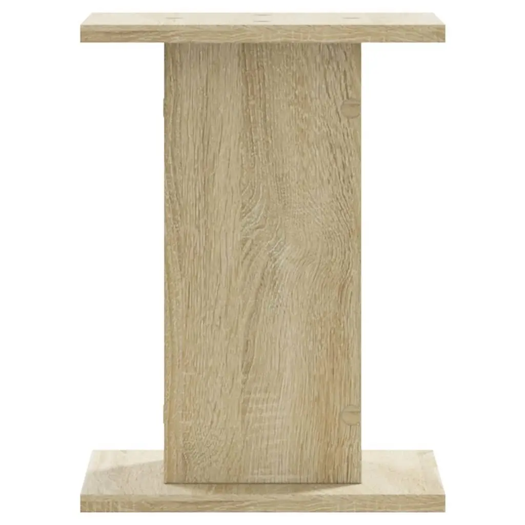Speaker Stands for Home Entertainment 30x30x40 cm Brown Engineered Wood