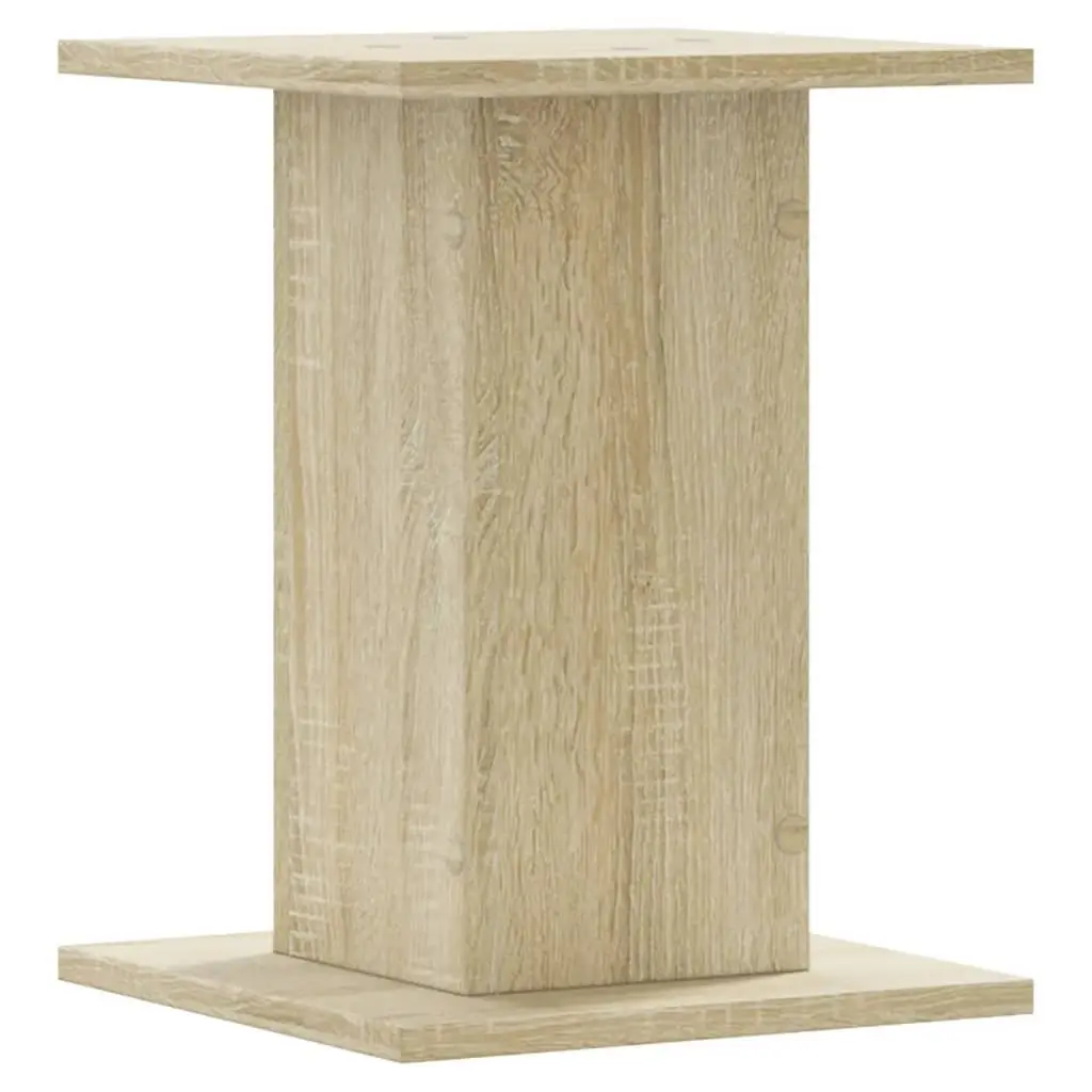 Speaker Stands for Home Entertainment 30x30x40 cm Brown Engineered Wood