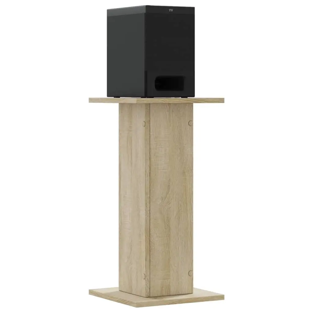 Speaker Stands 2 pcs 30x30x60 cm Brown