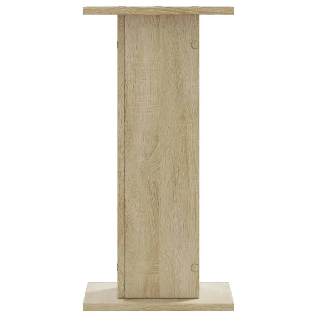 Speaker Stands 2 pcs 30x30x60 cm Brown