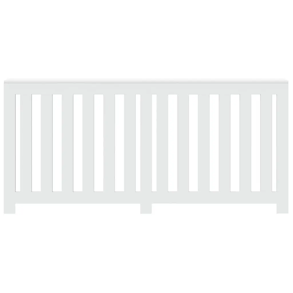 Radiator Cover Slatted Cabinet Shelf Living Room 175 x 20 x 82 cm