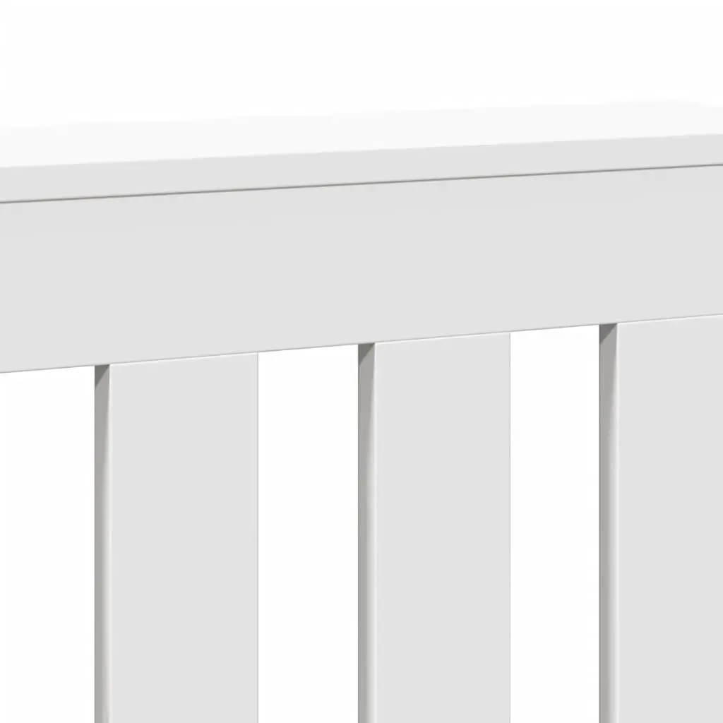 Radiator Cover Slatted Cabinet Shelf Living Room 175 x 20 x 82 cm