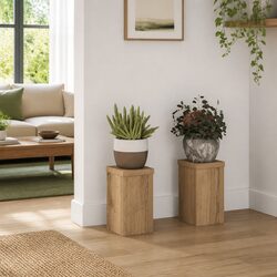 Engineered Wood Plant Stands - Dimensions 10x10x18 cm