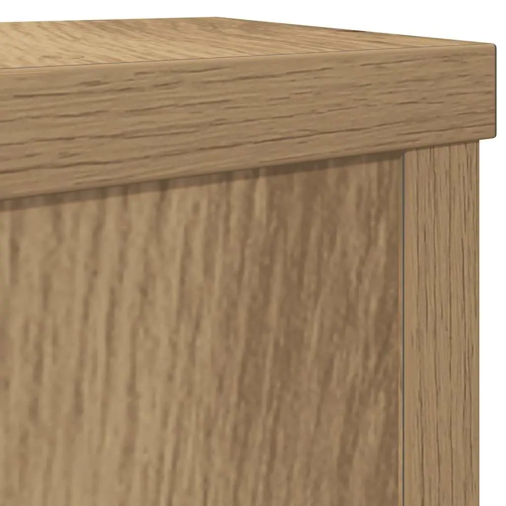 Plant Stands Indoor Outdoor 10x10x18 cm Brown Engineered Wood 2 Piece