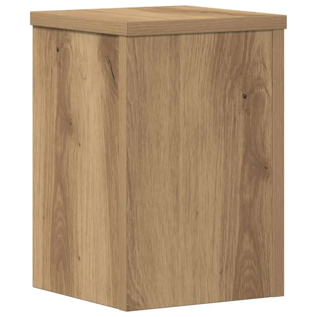 Plant Stands for Home and Garden 20x20x30 cm Brown Engineered Wood Display