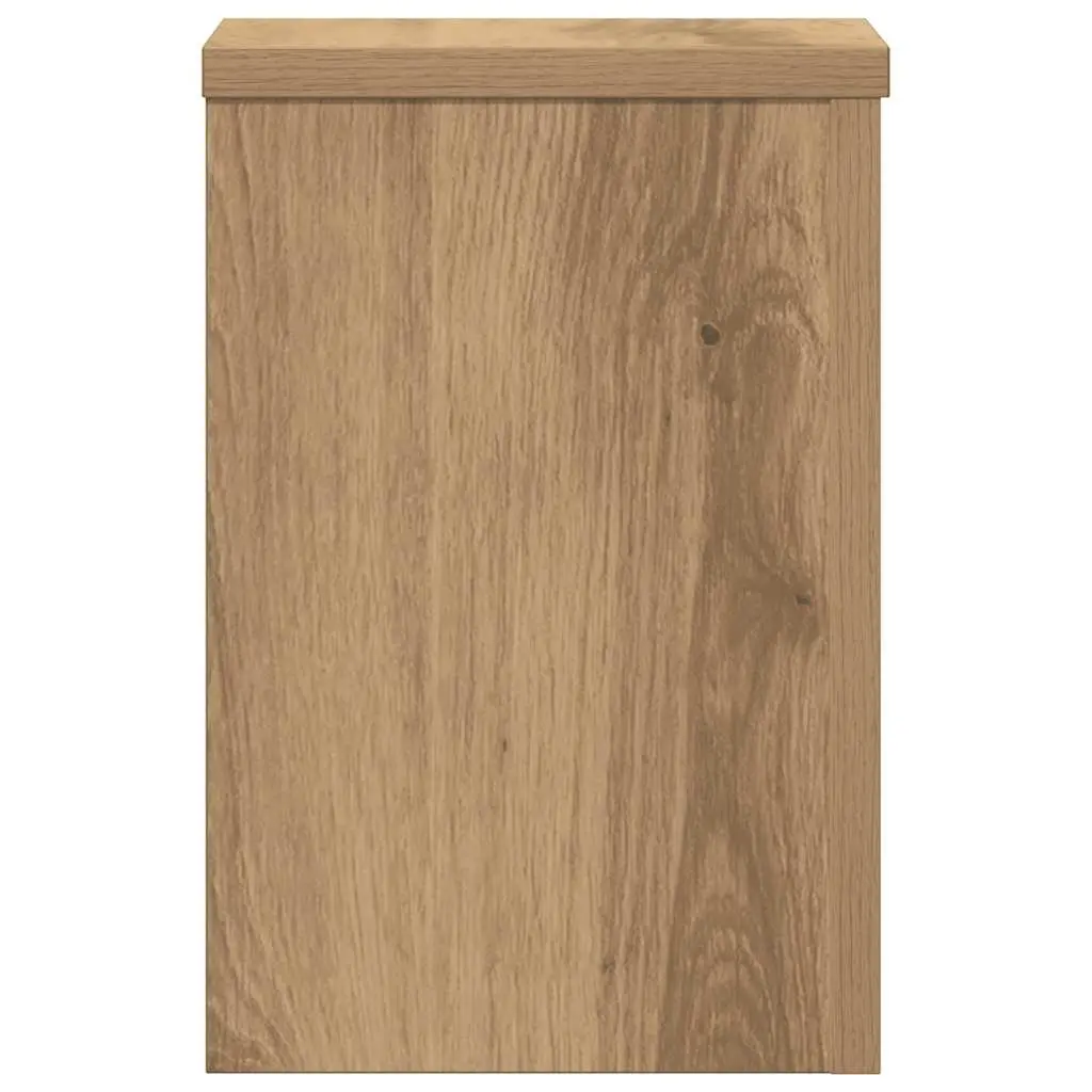 Plant Stands for Home and Garden 20x20x30 cm Brown Engineered Wood Display