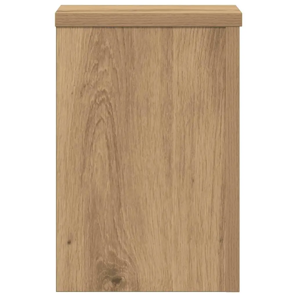 Plant Stands for Home and Garden 20x20x30 cm Brown Engineered Wood Display