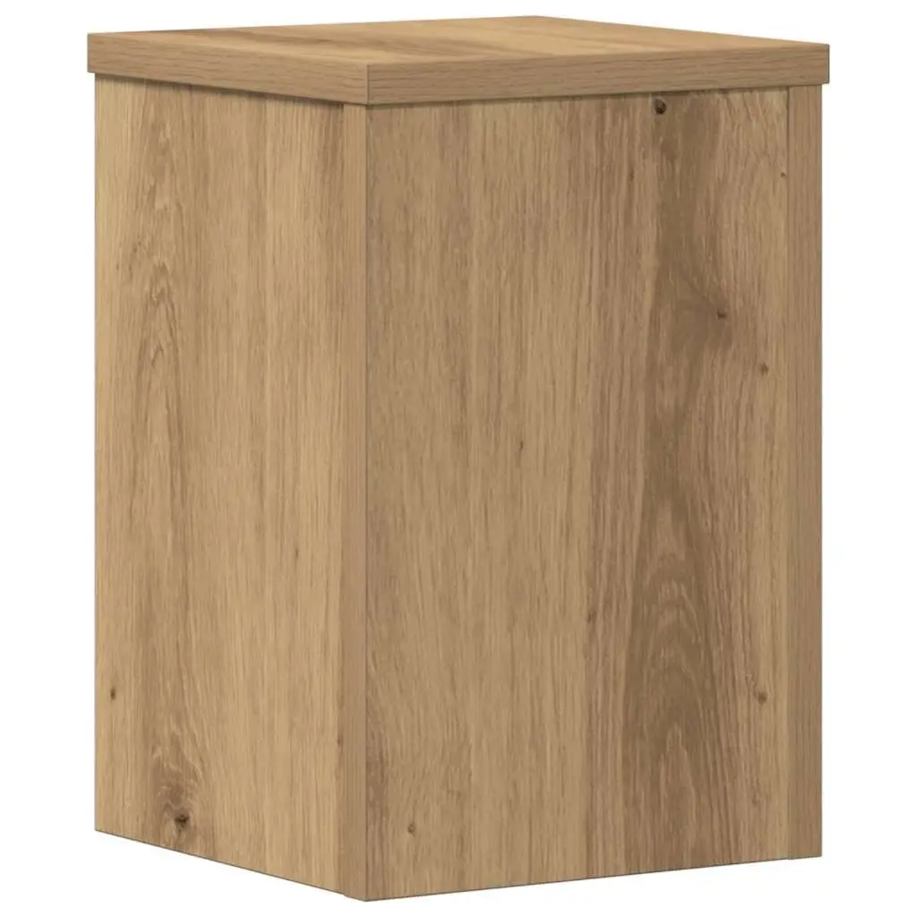 Plant Stands for Home and Garden 20x20x30 cm Brown Engineered Wood Display