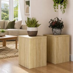 25x25x35 cm Engineered Wood Plant Stands (2 pcs)