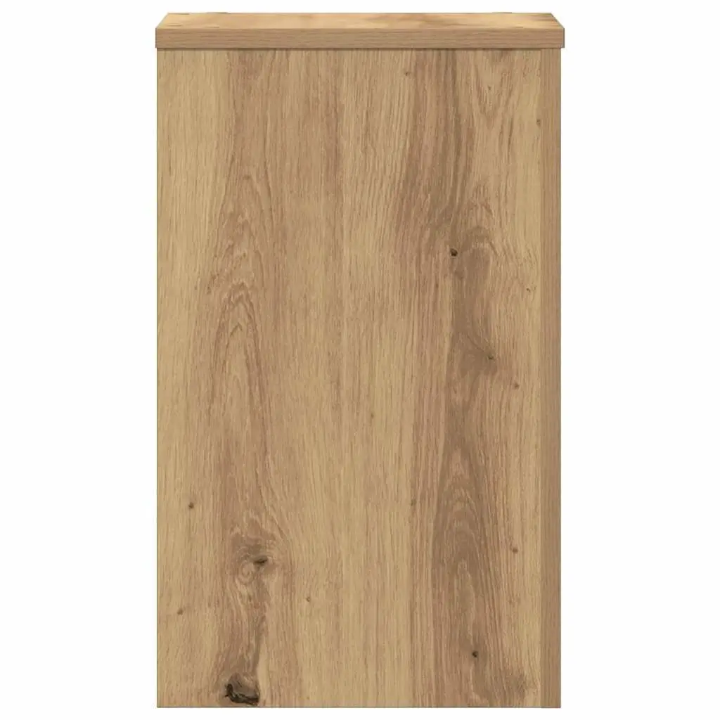 Plant Stands for Home and Garden 30x30x50 cm Brown 2 Piece Engineered Wood Flower Display Holder