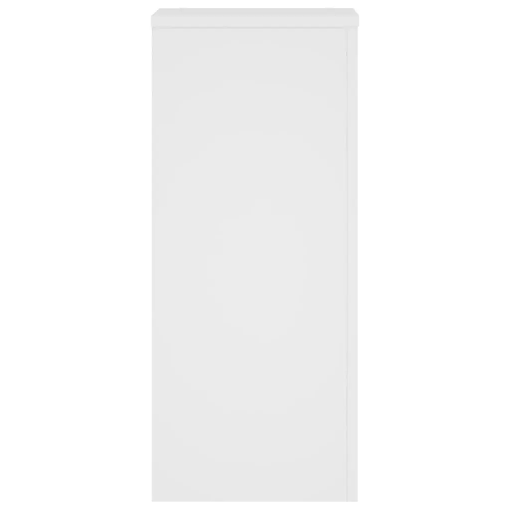 Plant Stand 30x30x70 cm White Engineered Wood Flower Pot Display Indoor Garden