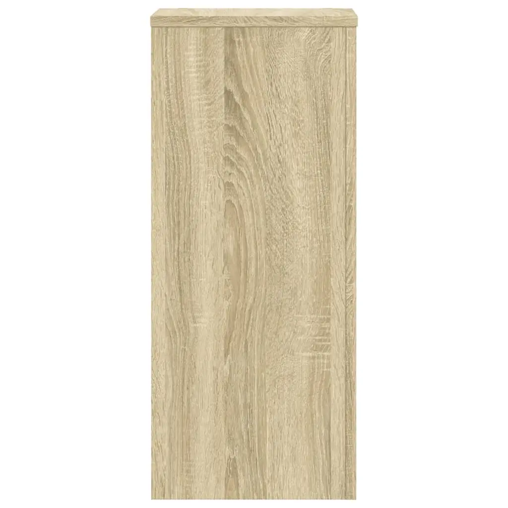 Plant Stands for Home 30x30x70 cm Brown Engineered Wood 2 Piece Flower Display Holder