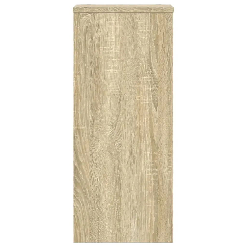 Plant Stands for Home 30x30x70 cm Brown Engineered Wood 2 Piece Flower Display Holder