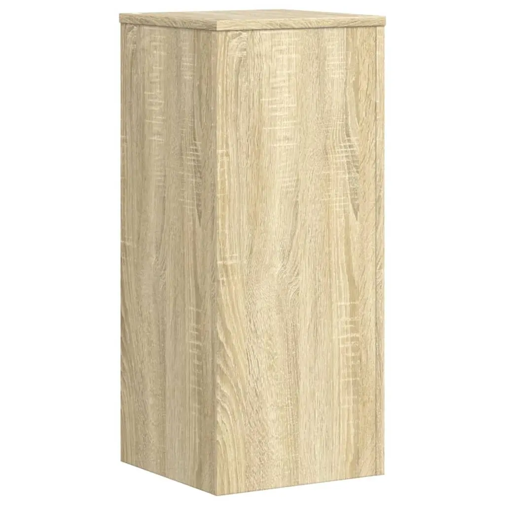 Plant Stands for Home 30x30x70 cm Brown Engineered Wood 2 Piece Flower Display Holder