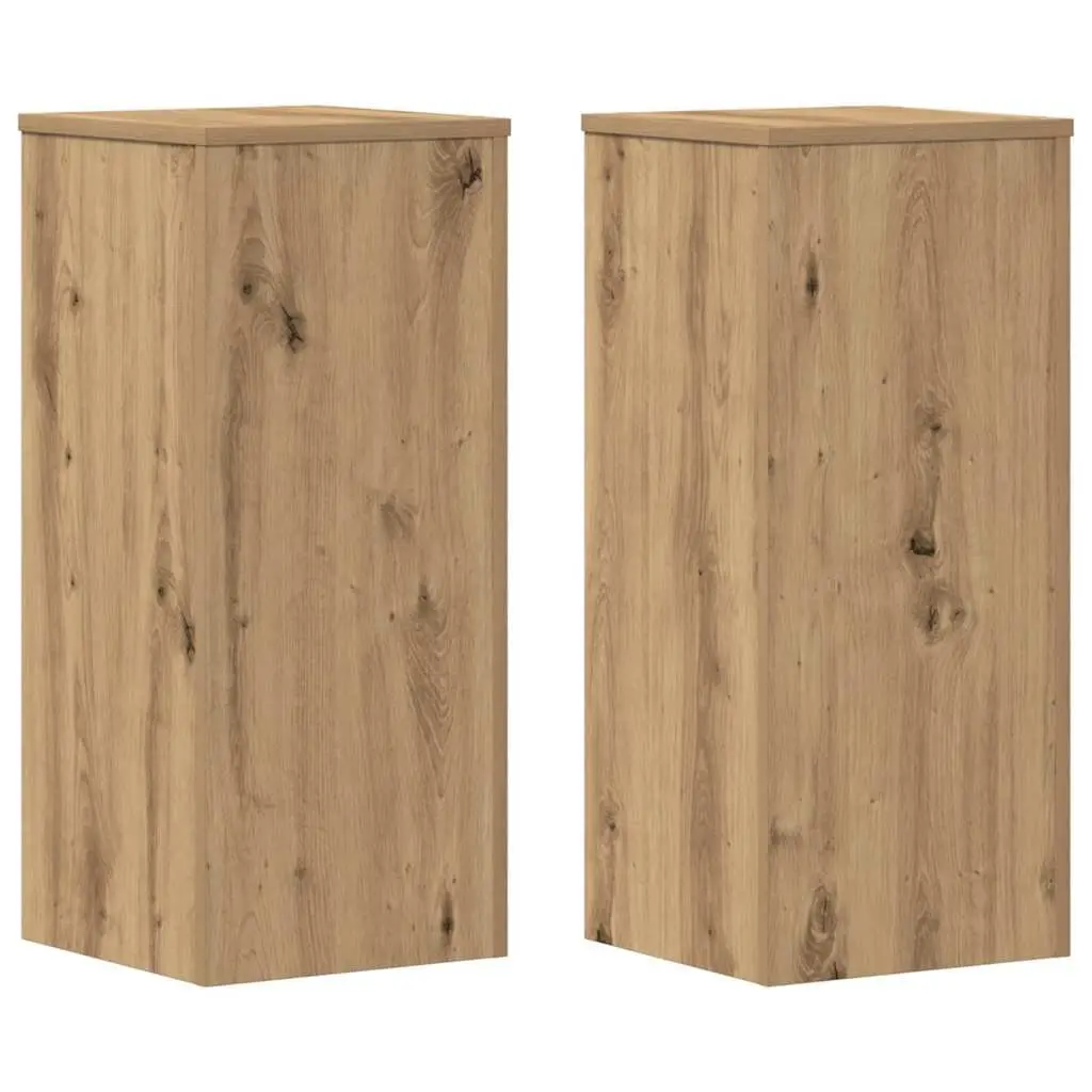 Plant Stand Indoor 30x30x70 cm Brown Engineered Wood Flower Pot Display