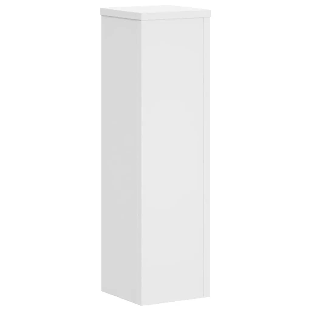 Plant Stands Indoor Outdoor 17x17x60 cm Engineered Wood 2 pcs White Display
