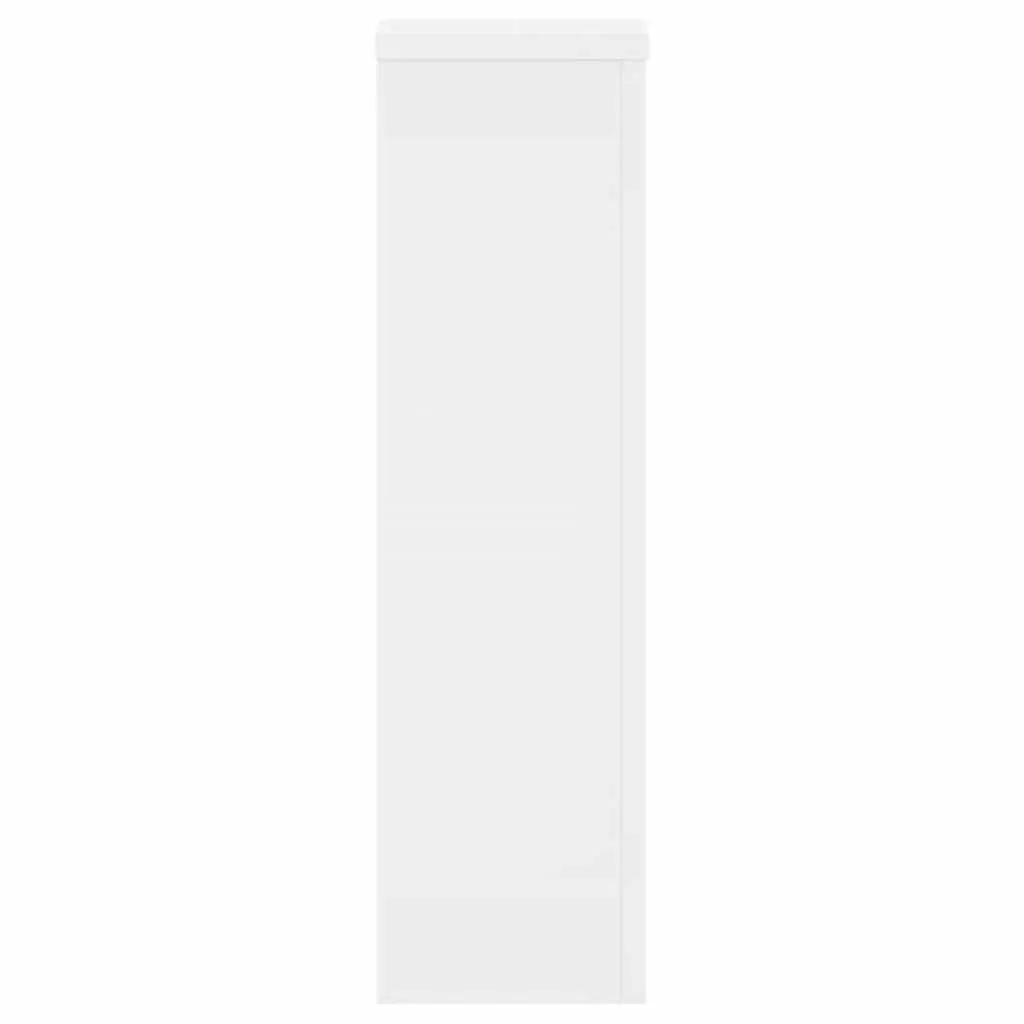 Plant Stands Indoor Outdoor 17x17x60 cm Engineered Wood 2 pcs White Display
