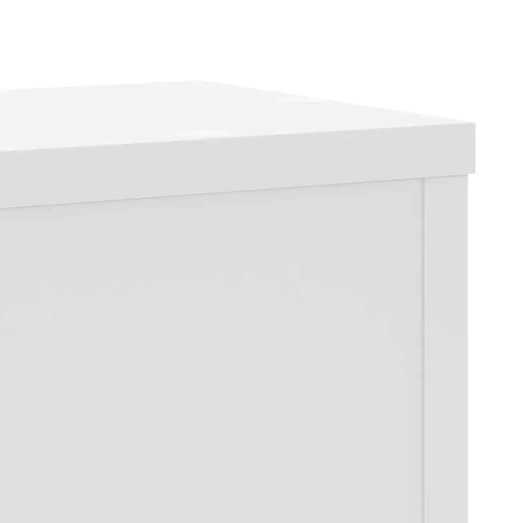 Plant Stands Indoor Outdoor 17x17x60 cm Engineered Wood 2 pcs White Display