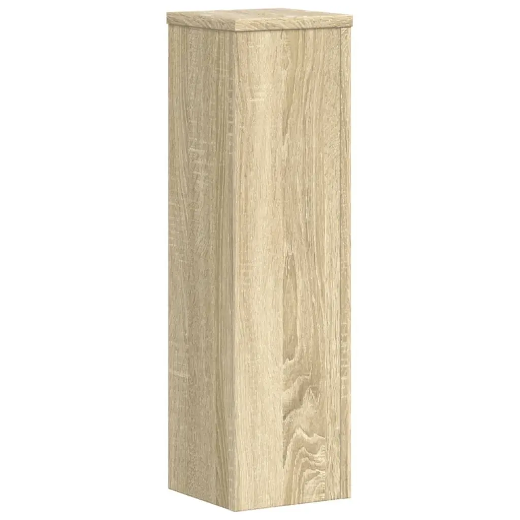 Plant Stands for Home and Garden 17x17x60 cm 2 Piece Engineered Wood Flower Display