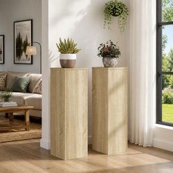 Specifications of 2 pcs Plant Stands Sonoma Oak 80 cm